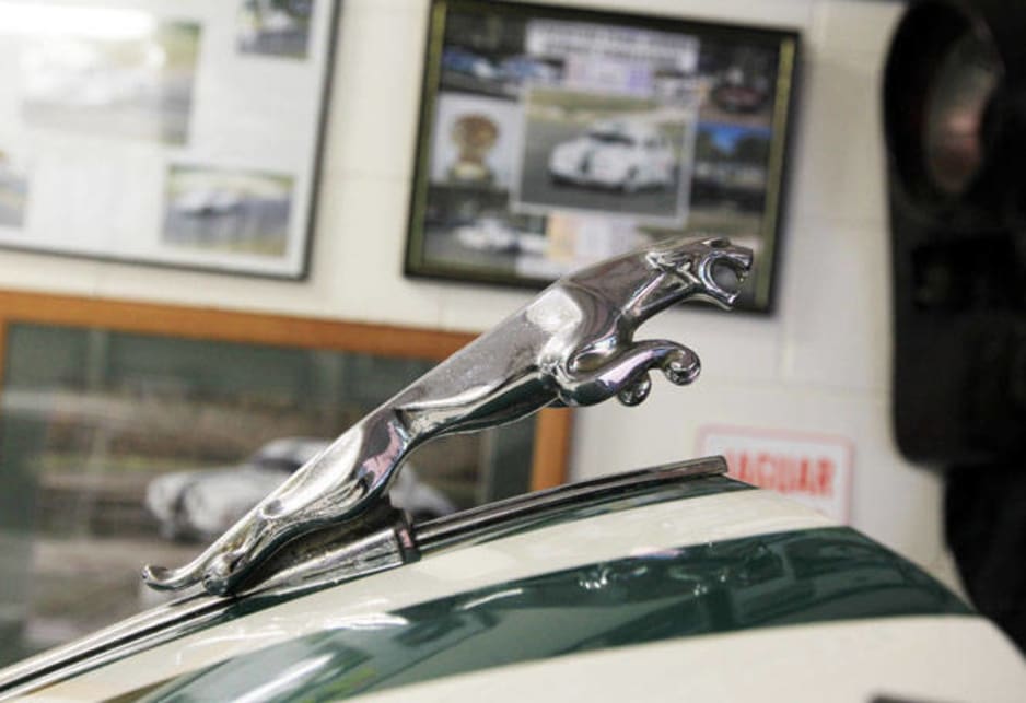 Max Parnell's Jaguar 1957 Mk1 and 1967 S-Type