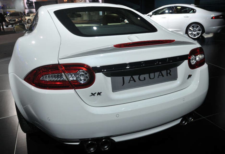 Jaguar XKR rear