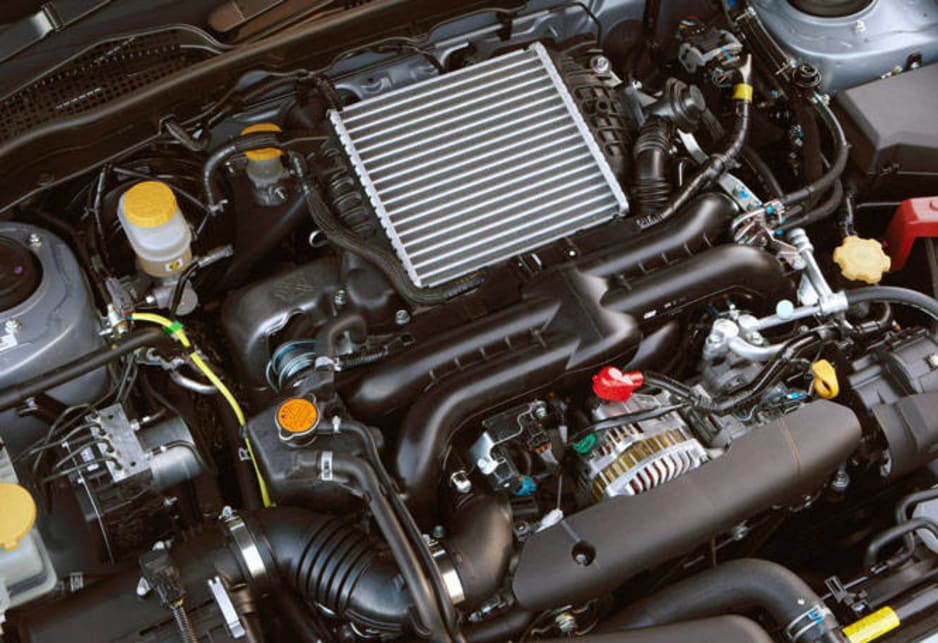 2009 Subaru Impreza WRX engine