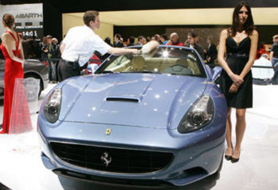 2008 Paris Motor Show: Ferrari California
