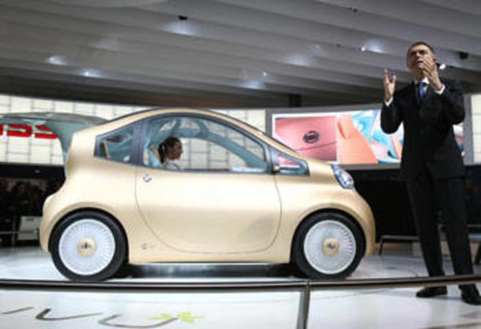 2008 Paris Motor Show: Nissan Nuvu concept