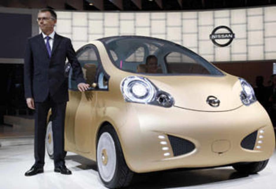 2008 Paris Motor Show: Nissan Nuvu concept
