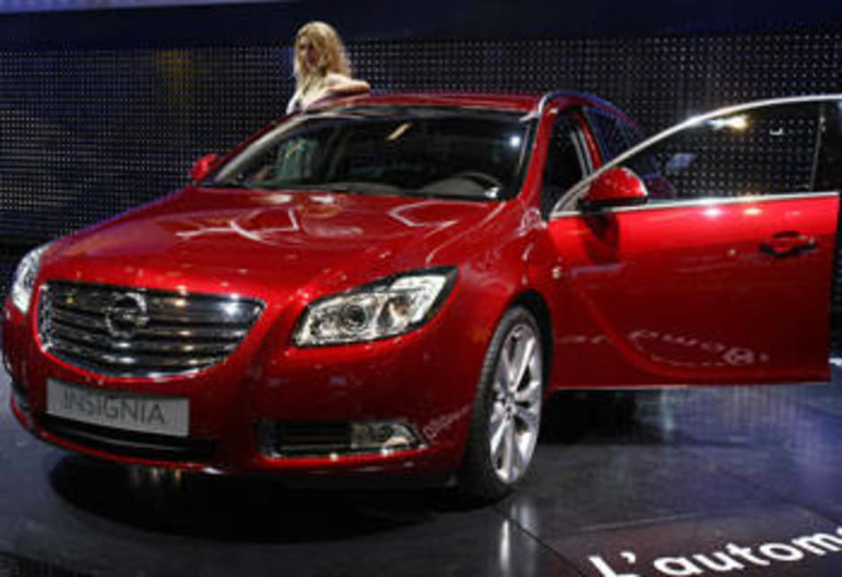2008 Paris Motor Show: Opel Insignia