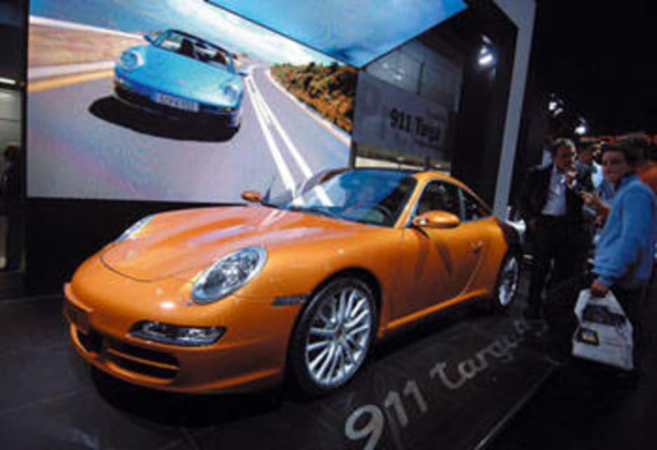 2008 Paris Motor Show: Porsche 911 Targa