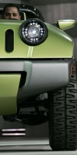 Jeep Renegade electric concept car