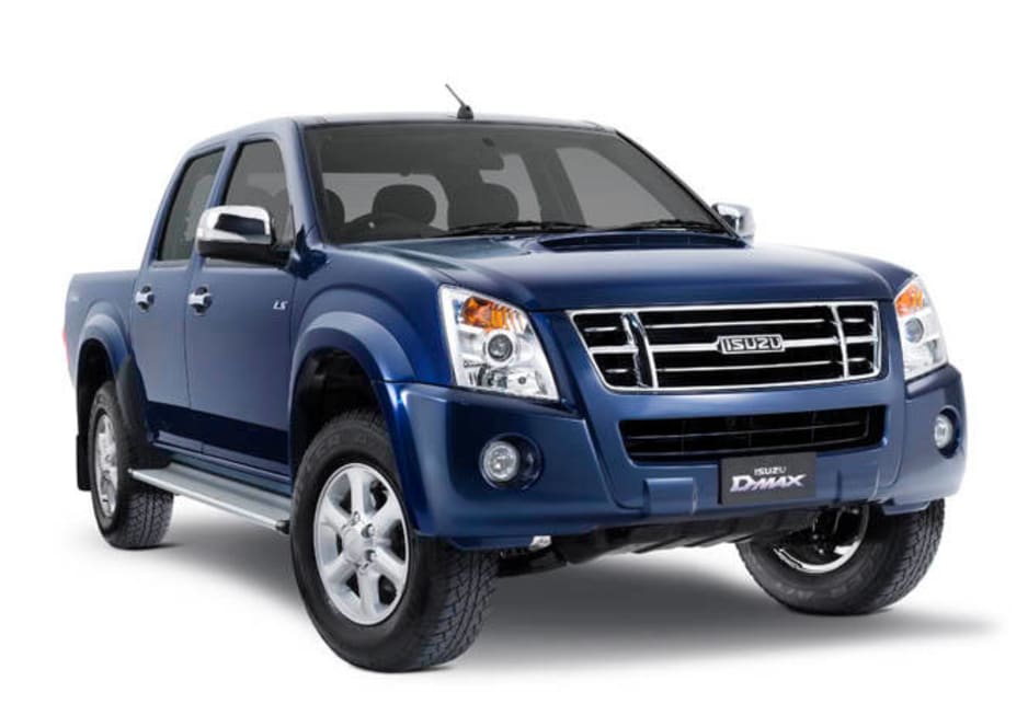 Isuzu Ute DMAX front profile graphic