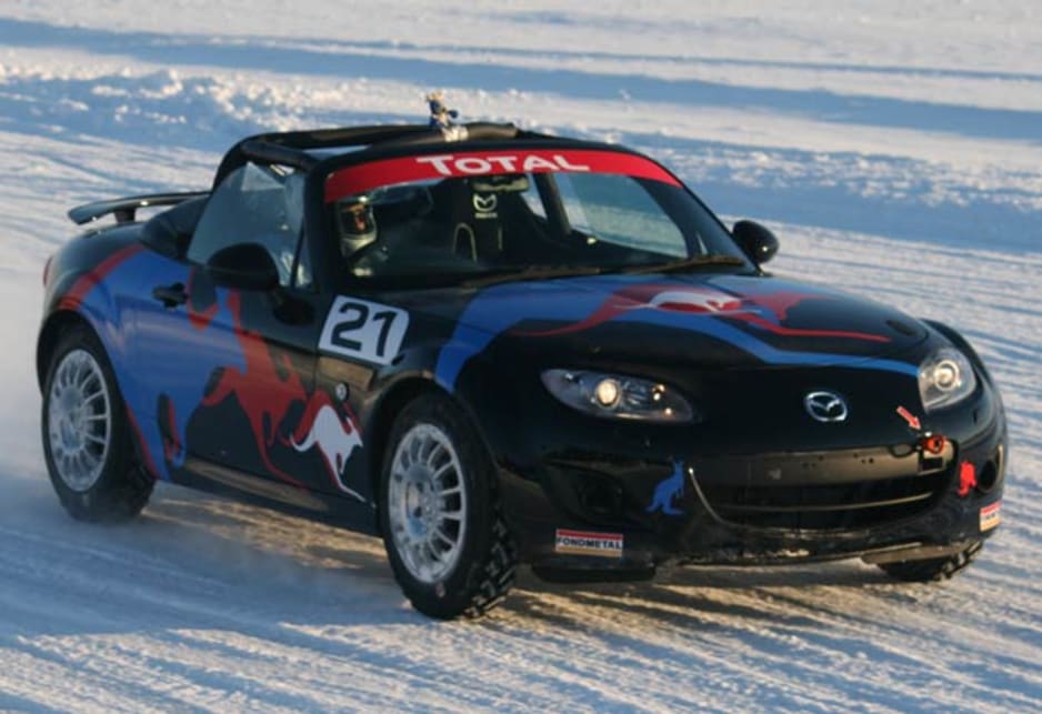 Mazda Mx-5 Ice Race