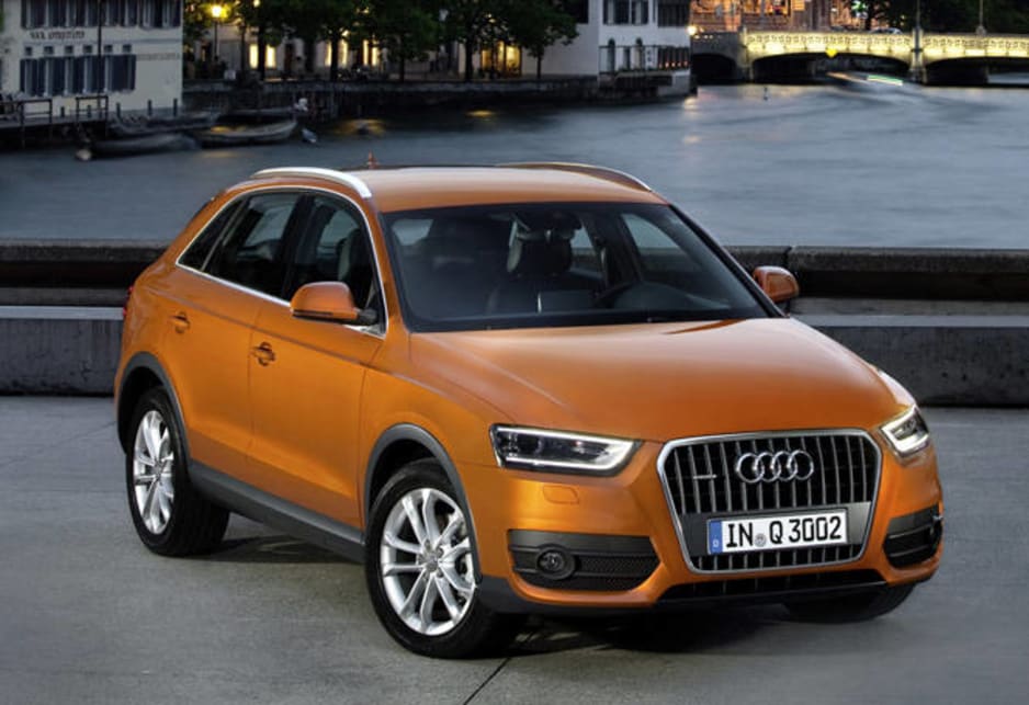 Don't suggest the Audi Q3 is an expensive VW Tiguan. Audi doesn't like it. Besides, it's not at all true. Even though the Q3 sub-compact SUV is built off the same platform as the Tiguan, the Audi has substantially more creature features, driving aids, safety features, more high-tensile and lighter steel in its frame, different steering ratios, and mostly different and more powerful engines.