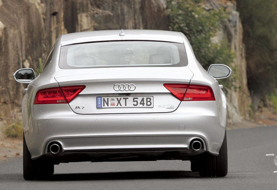 At the rear is a speed detector, otherwise known as an automatically deploying spoiler that's set to rise at 130km/h. 