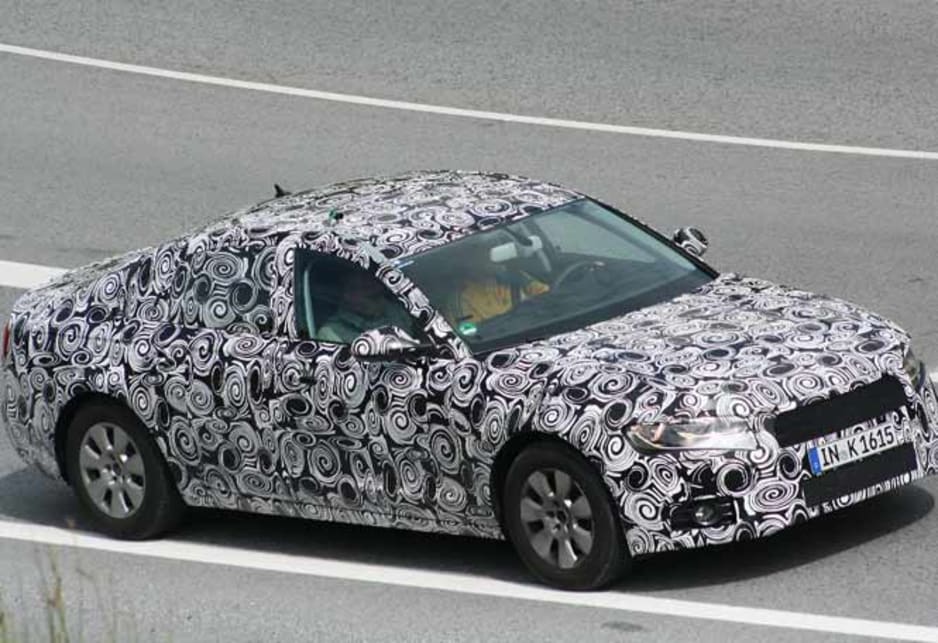 Audi A6: spy shot
