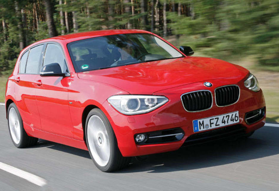 When the BMW 1 Series hatch arrives in October 2011 it will come in base trim (to which can be added an M Sport trim and aero package), Urban Line or Sport Line (pictured).