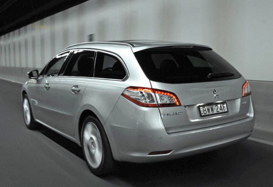 Peugeot 508 Allure Touring 2011 review CarsGuide