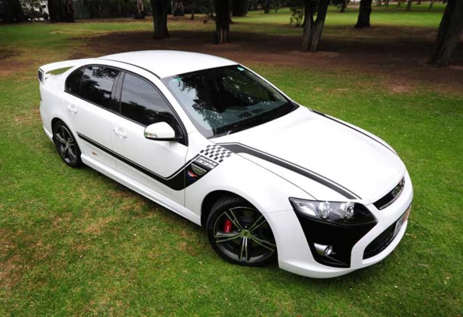 The family has had an FPV GT since April - the supercharged 335kW version - and now wouldn't have anything else. "I absolutely love it, the supercharged V8 has plenty of power - we use it for normal road work, not track days, we don't push it that hard, but it has plenty of poke for overtaking."