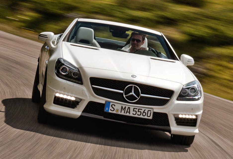 The SLK 55 does the job in fine style.