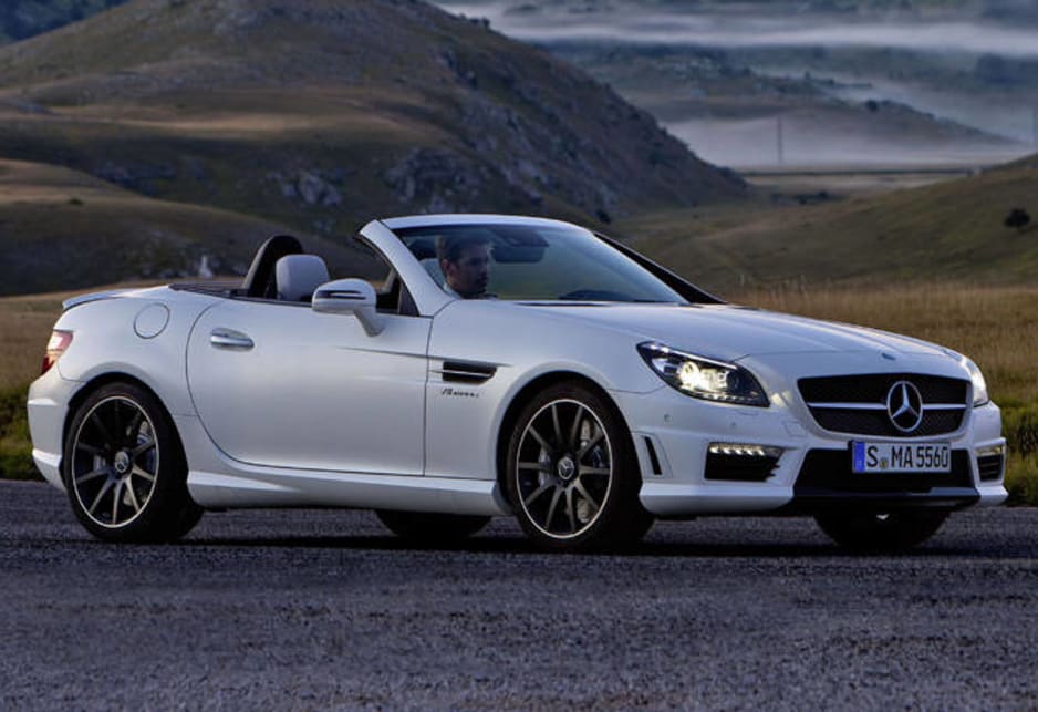 The SLK 55 does the job in fine style.