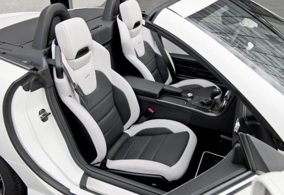 The two-seater's cabin is a picture German efficiency and ergonomic accuracy.