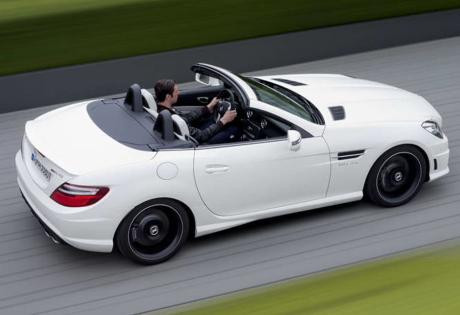 AMG has whipped the turbos off the 5.5-litre direct-injection V8 and given it a new intake and cylinder heads.