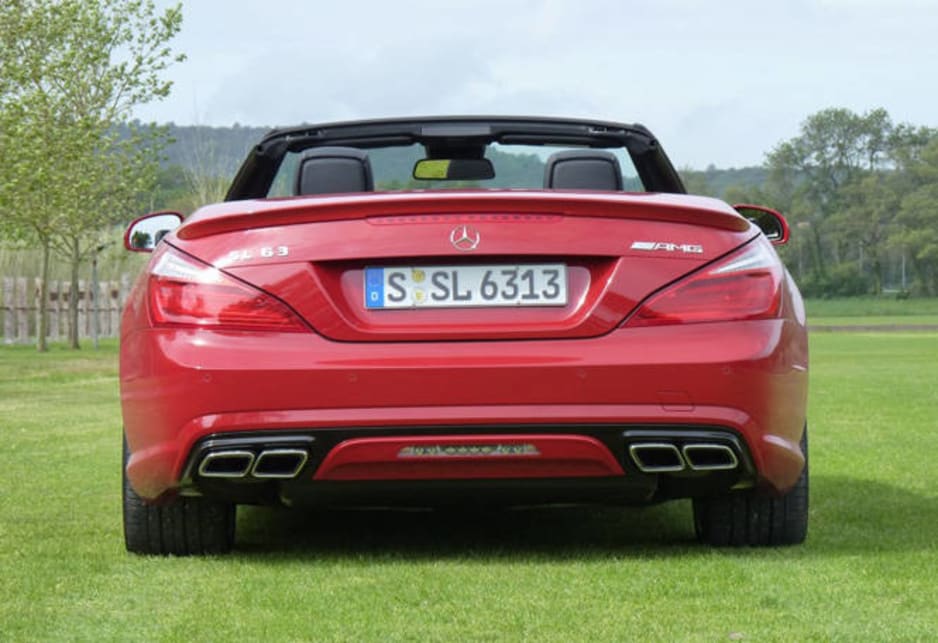 Top speed for the SL 63 is 250km/h, although those equipped with the Performance Package get a boost to 300km/h.