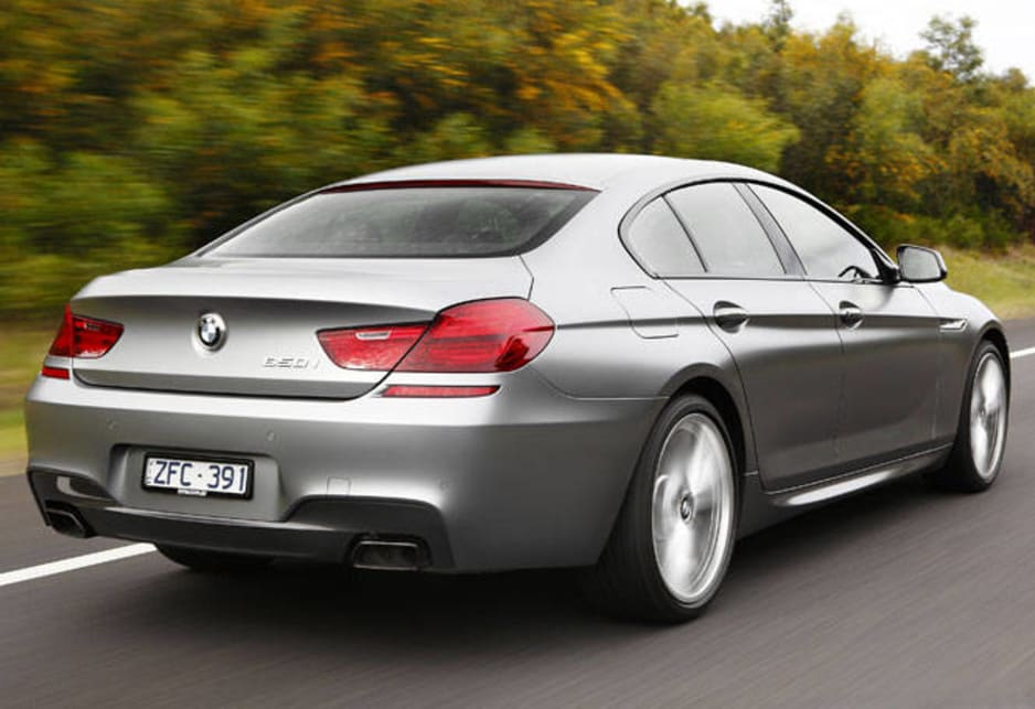 The BMW 650i Gran Coupe. 