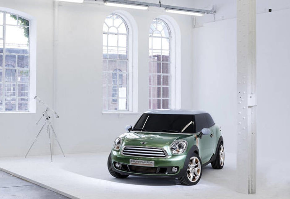 The Mini Paceman Concept - January 2011