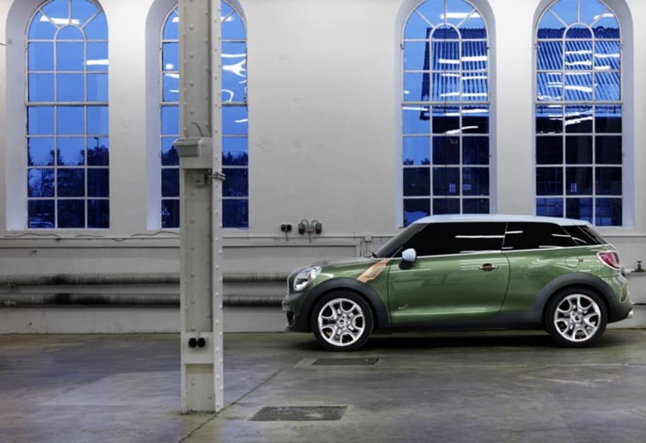 The Mini Paceman Concept - January 2011