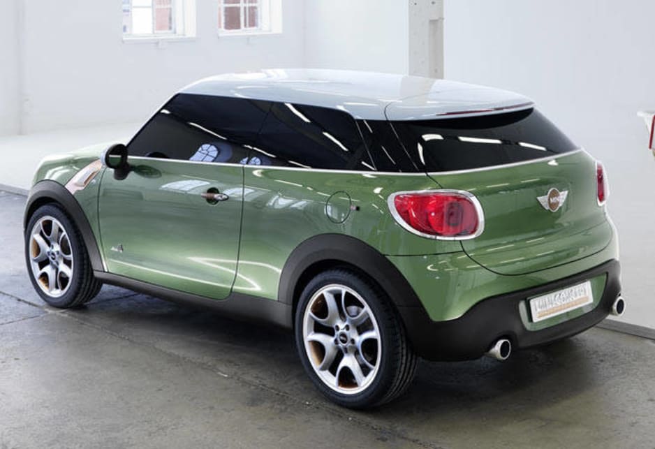 The Mini Paceman Concept - January 2011