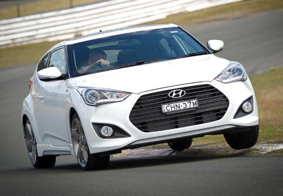 The Hyundai Veloster is the most practical in the pack.