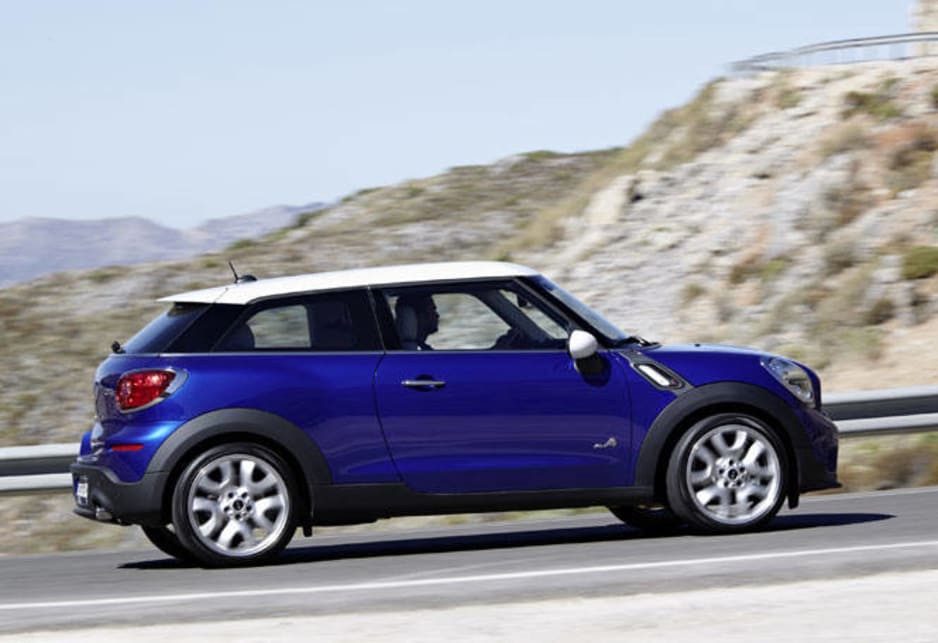 The Paceman shares the same four-cylinder engine line-up we get here in the Countryman.