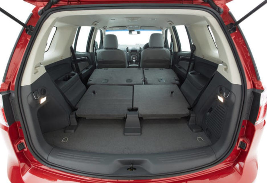 Cargo space is 235 litres but that extends to 878 litres with the third-row seats folded into the floor. Flick a latch and the tumble-down second row seating expands space to a van-like 1780 litres.