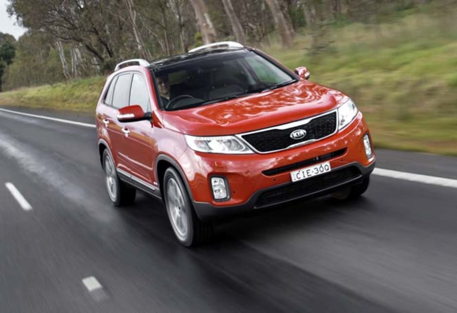 Previous criticisms of the Sorento’s ride and handling have been addressed with the use of ultra high-tensile steel contributing to an 18 per cent increase in torsional rigidity improving ride comfort, handling and crash protection.
