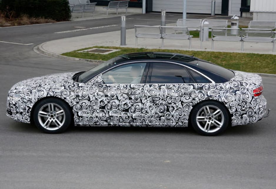 Audi A8 spy shots Car News CarsGuide