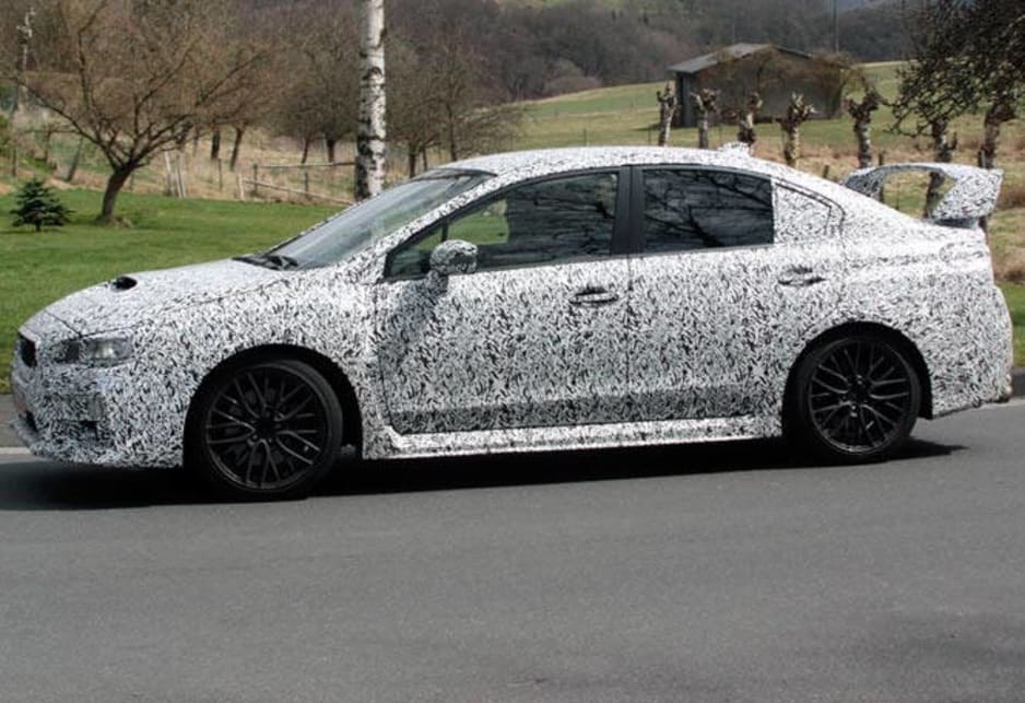 This heavily disguised Subaru prototype has been spotted lapping the Nurburgring in Germany and has raised far more questions than it answers