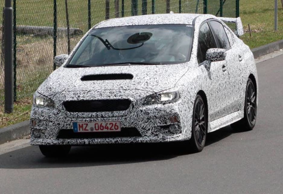 It's definitely more clunky looking than the edgy WRX concept car unveiled recently at the New York auto show.