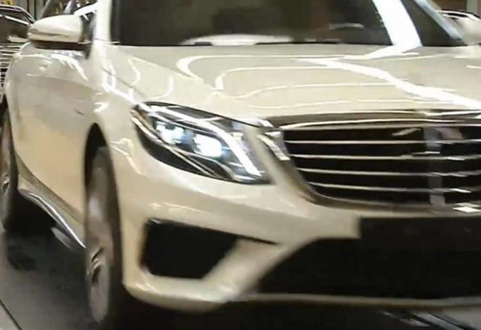 Mercedes-Benz this week started production of its sixth-generation S Class at its main plant in Sindelfingen, Germany, and in an official video showing the production line one of the cars featured just so happens to be the high-performance S63 AMG variant.