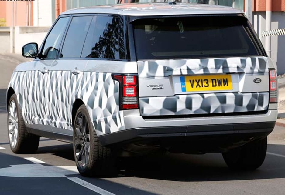 Range Rover Long Wheelbase Limo Spy Shots Car News