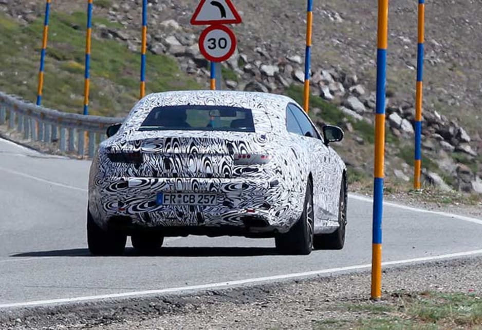 Mercedes Benz S-Class coupe.