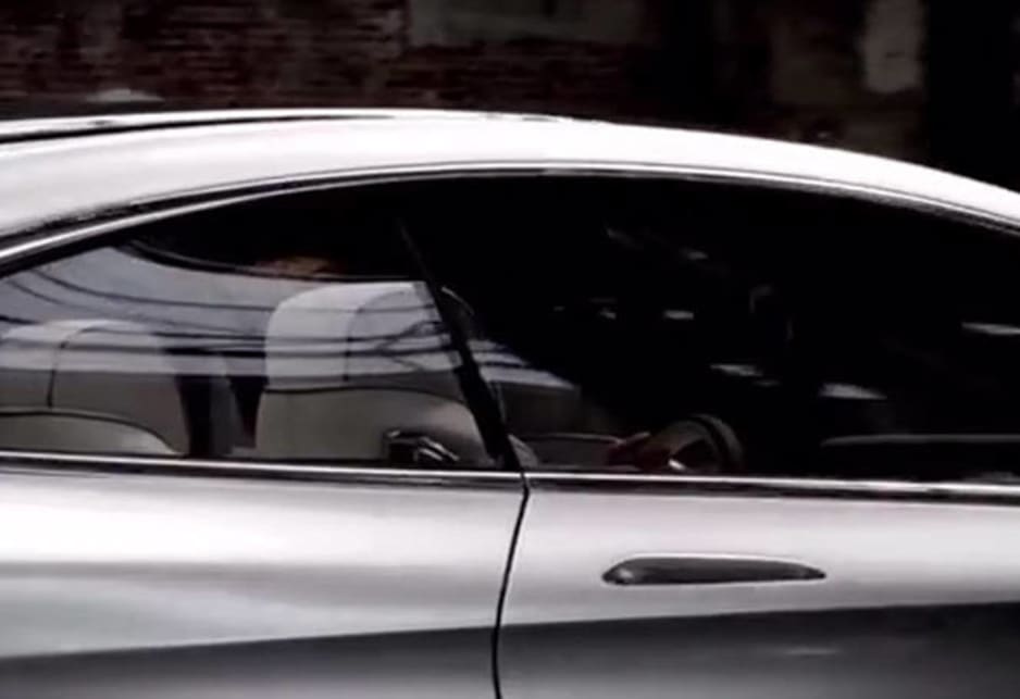 Mercedes Benz S-Class coupe spy shots