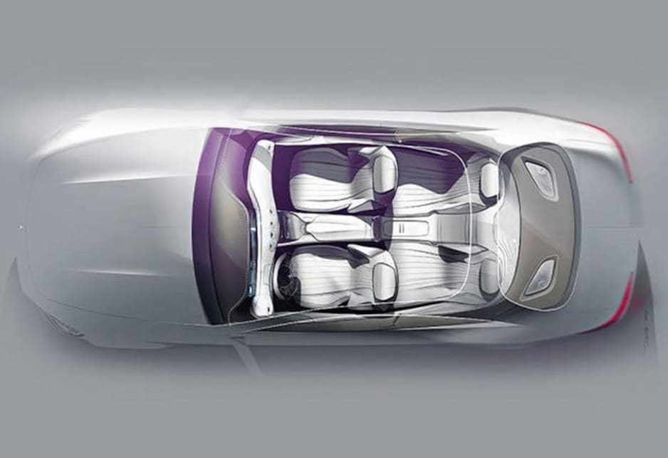 Mercedes Benz S-Class coupe spy shots