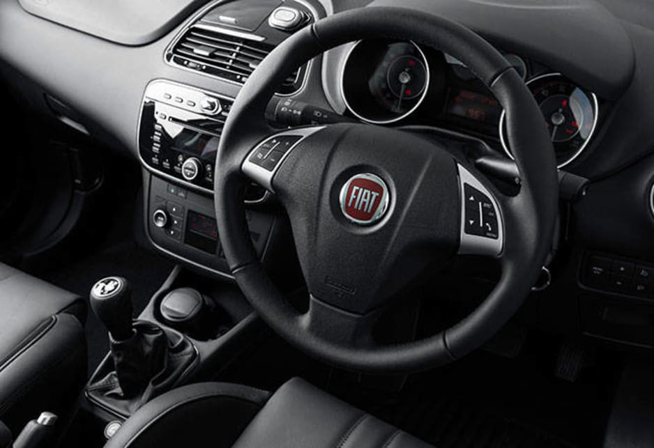 Fiat Punto 2014 interior.