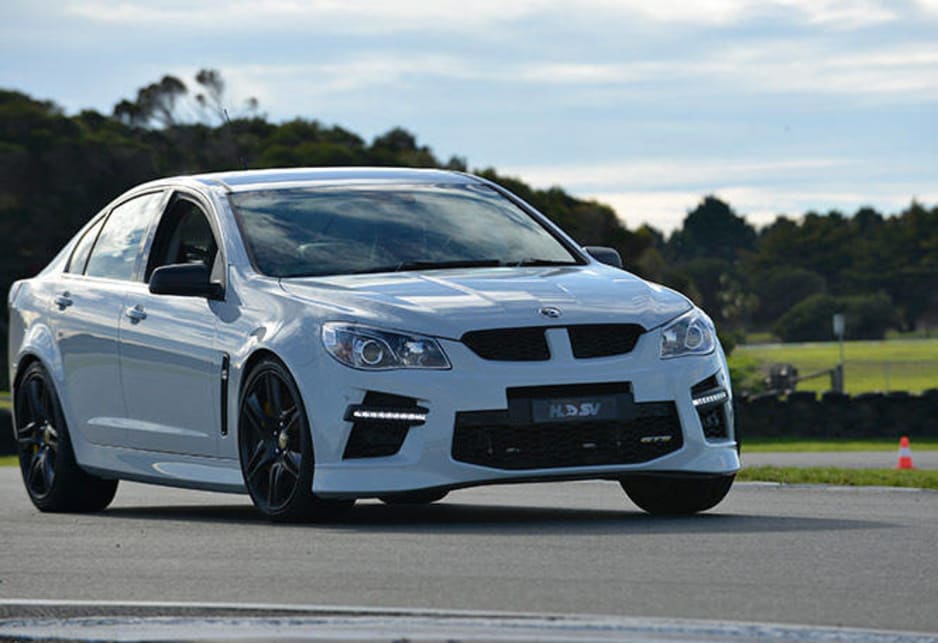 The HSV GTS automatic is not just an alternative to the manual transmission, it's a completely different car.