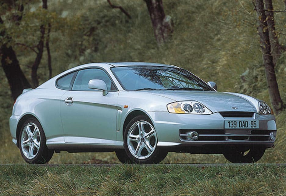2002 Hyundai Tiburon.