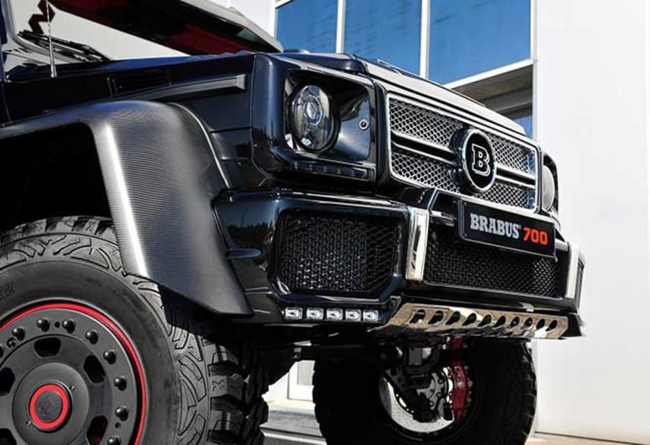 Brabus B63s 700 6x6 Stomps On Frankfurt Car News Carsguide