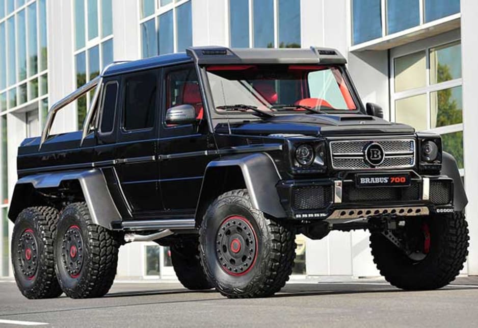 Brabus B63s 700 6x6 Stomps On Frankfurt Car News Carsguide