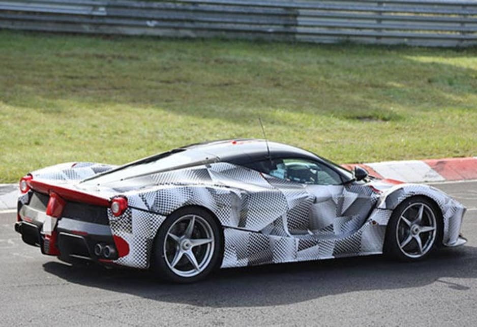 Ferrari LaFerrari testing on Ring - Car News | CarsGuide