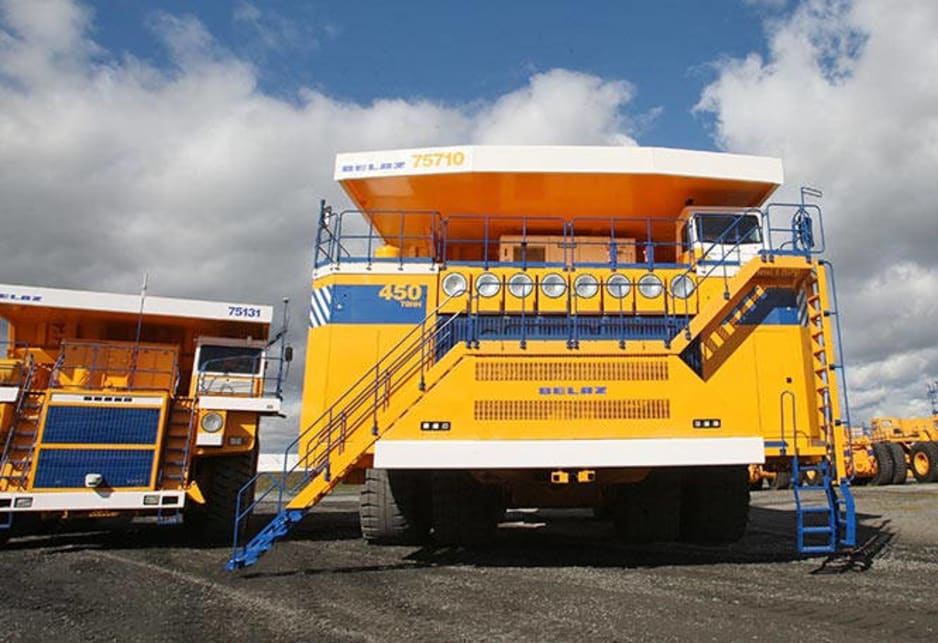 Belaz 75710 dump truck