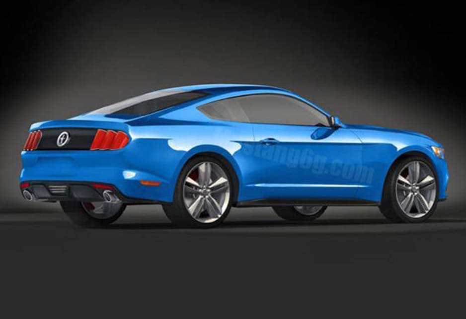 2015 Mustang rendered