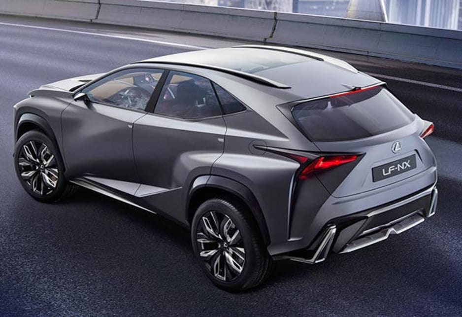 Lexus LF-NX concept updated
