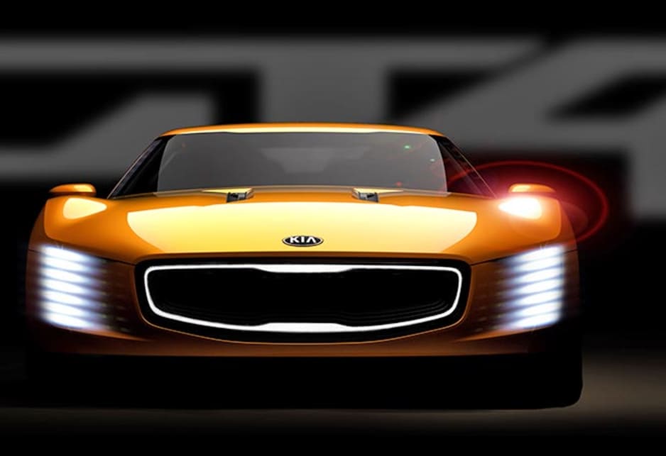 Kia GT4 Stinger concept 