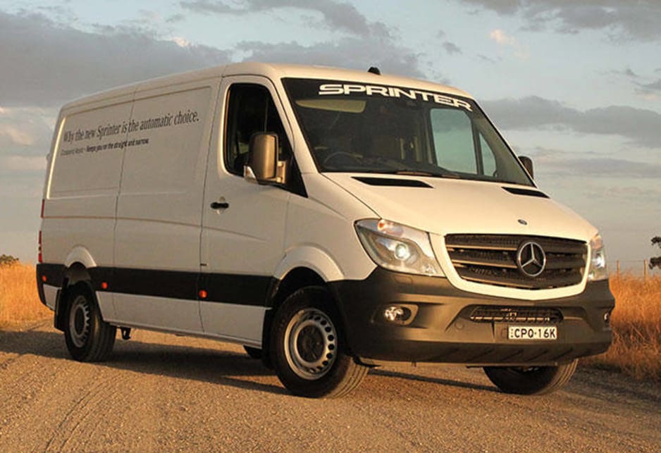 Don't drive a new Mercedes-Benz Sprinter fitted with an automatic transmission and a blind-spot warning system unless you are prepared to buy it.