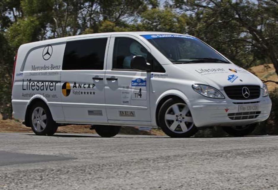 The Mercedes-Benz Vito 120CDI at the Adelaide Classic